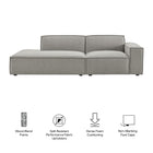 Modway Restore 2-Piece Performance Fabric Upholstered Modular Loveseat - EEI-7427