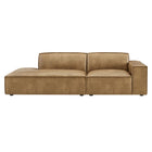Modway Restore 2-Piece Vegan Leather Modular Loveseat - EEI-7429