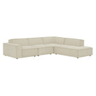 Modway Restore 4-Piece Performance Fabric Upholstered Modular L-Shaped Sofa - EEI-7429