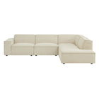Modway Restore 4-Piece Performance Fabric Upholstered Modular L-Shaped Sofa - EEI-7429