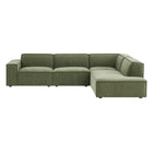 Modway Restore 4-Piece Performance Fabric Upholstered Modular L-Shaped Sofa - EEI-7429