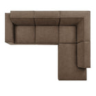 Modway Restore 4-Piece Performance Fabric Upholstered Modular L-Shaped Sofa - EEI-7429