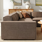 Modway Restore 4-Piece Performance Fabric Upholstered Modular L-Shaped Sofa - EEI-7429