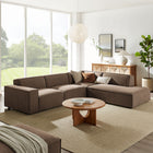 Modway Restore 4-Piece Performance Fabric Upholstered Modular L-Shaped Sofa - EEI-7429