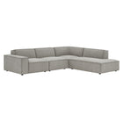 Modway Restore 4-Piece Performance Fabric Upholstered Modular L-Shaped Sofa - EEI-7429