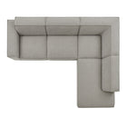 Modway Restore 4-Piece Performance Fabric Upholstered Modular L-Shaped Sofa - EEI-7429