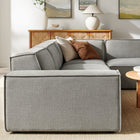 Modway Restore 4-Piece Performance Fabric Upholstered Modular L-Shaped Sofa - EEI-7429