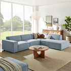 Modway Restore 4-Piece Performance Fabric Upholstered Modular L-Shaped Sofa - EEI-7429