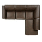 Modway Restore 4-Piece Vegan Leather Modular L-Shaped Sofa - EEI-7430