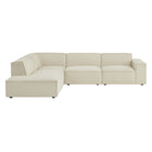 Modway Restore 4-Piece Performance Fabric Upholstered Modular L-Shaped Sofa - EEI-7431