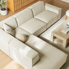 Modway Restore 4-Piece Performance Fabric Upholstered Modular L-Shaped Sofa - EEI-7431