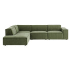 Modway Restore 4-Piece Performance Fabric Upholstered Modular L-Shaped Sofa - EEI-7431