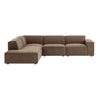 Modway Restore 4-Piece Performance Fabric Upholstered Modular L-Shaped Sofa - EEI-7431