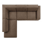 Modway Restore 4-Piece Performance Fabric Upholstered Modular L-Shaped Sofa - EEI-7431
