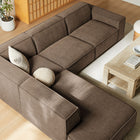 Modway Restore 4-Piece Performance Fabric Upholstered Modular L-Shaped Sofa - EEI-7431