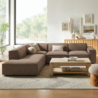 Modway Restore 4-Piece Performance Fabric Upholstered Modular L-Shaped Sofa - EEI-7431