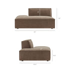 Modway Restore 4-Piece Performance Fabric Upholstered Modular L-Shaped Sofa - EEI-7431