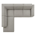 Modway Restore 4-Piece Performance Fabric Upholstered Modular L-Shaped Sofa - EEI-7431