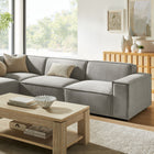 Modway Restore 4-Piece Performance Fabric Upholstered Modular L-Shaped Sofa - EEI-7431