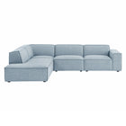 Modway Restore 4-Piece Performance Fabric Upholstered Modular L-Shaped Sofa - EEI-7431