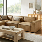 Modway Restore 4-Piece Vegan Leather Modular L-Shaped Sofa - EEI-7432