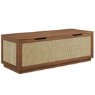 Modway Soma 47" Rattan Storage Bench  