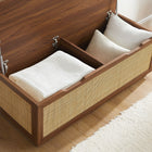 Modway Soma 47" Rattan Storage Bench