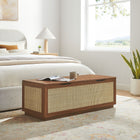 Modway Soma 47" Rattan Storage Bench