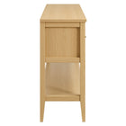 Modway Soma 62 Inch Rattan Console Table