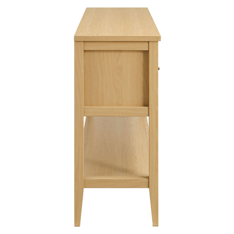 Modway Soma 62 Inch Rattan Console Table  