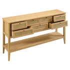 Modway Soma 62 Inch Rattan Console Table