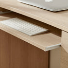 Modway Mirae 55" 6-Drawer Curved Office Desk