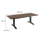 Modway Aeris 7-Piece Outdoor Patio Aluminum Dining Set