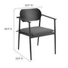 Modway Aeris 7-Piece Outdoor Patio Aluminum Dining Set