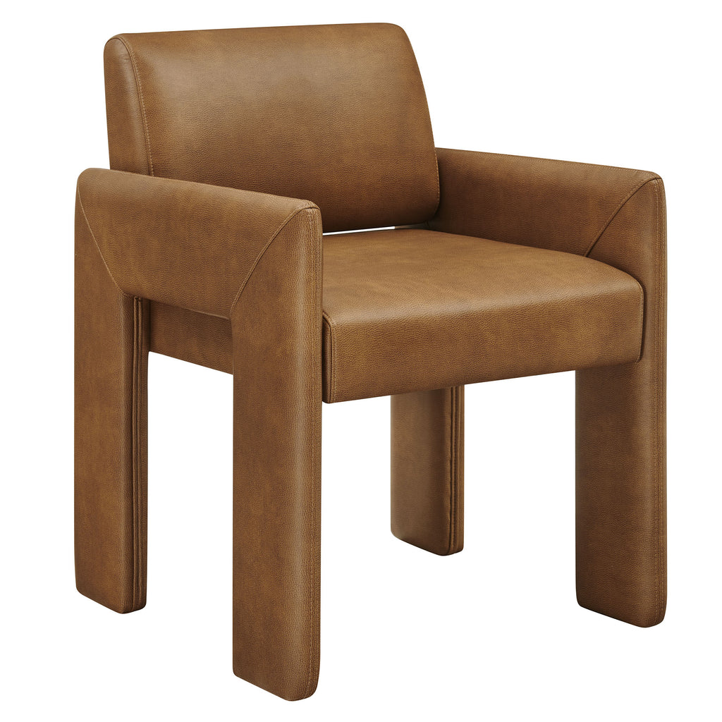 Modway Daven Vegan Leather Dining Armchair  