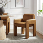Modway Daven Vegan Leather Dining Armchair