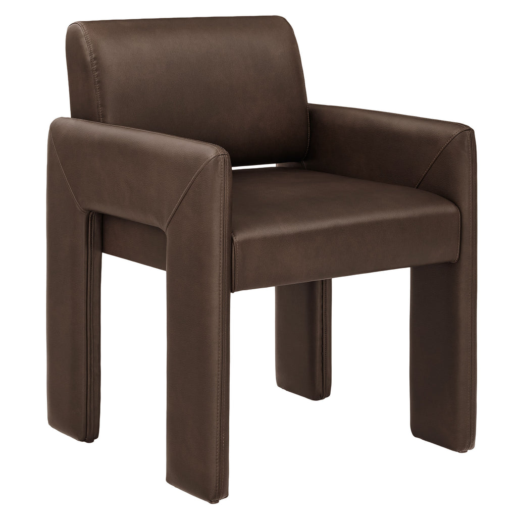 Modway Daven Vegan Leather Dining Armchair
