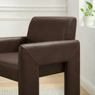 Modway Daven Vegan Leather Dining Armchair