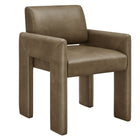 Modway Daven Vegan Leather Dining Armchair  