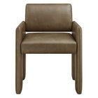 Modway Daven Vegan Leather Dining Armchair