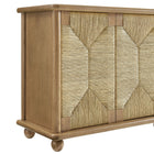 Modway Marola 71 Inch Oak Wood Seagrass Sideboard