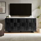 Modway Foundry 71" Woven Design Buffet Storage Cabinet