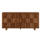 Modway Foundry 71" Woven Design Buffet Storage Cabinet