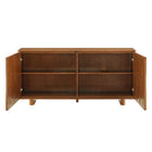 Modway Foundry 71" Woven Design Buffet Storage Cabinet