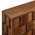 Modway Foundry 71" Woven Design Buffet Storage Cabinet