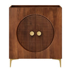 Modway Vernon 30" Fluted Wood Vanity Cabinet Without Sink  