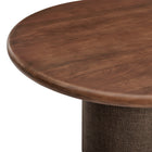 Modway Enric 84 Inch Mango Wood Oval Dining Table