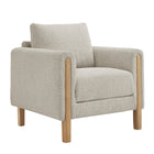 Modway Hawken Boucle Fabric Accent Armchair  