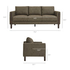 Modway Hawken Boucle Fabric Sofa