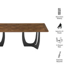 Modway Wrenly 94" Dining Table